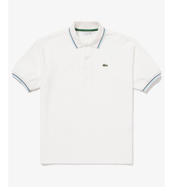 LACOSTE「ハイゲージパイル地 オーバーサイズ 半袖ポロシャツ」|ポロシャツ|