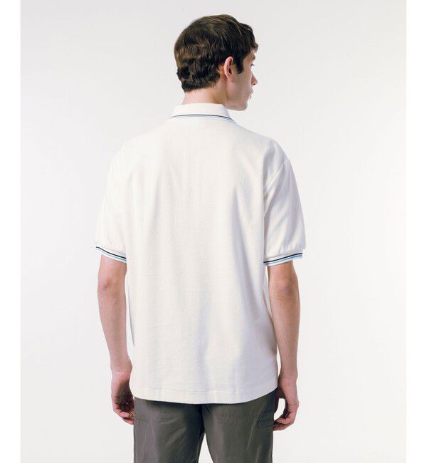 LACOSTE「ハイゲージパイル地 オーバーサイズ 半袖ポロシャツ」|ポロシャツ|