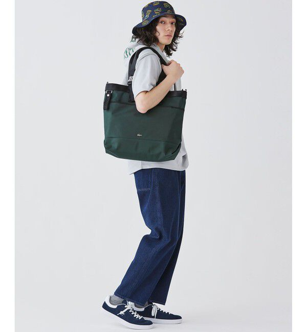 LACOSTE「コメ PCポケットラージトートバッグ」|トートバッグ|