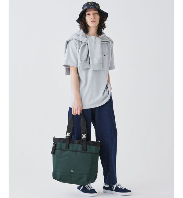 LACOSTE「コメ PCポケットラージトートバッグ」|トートバッグ|