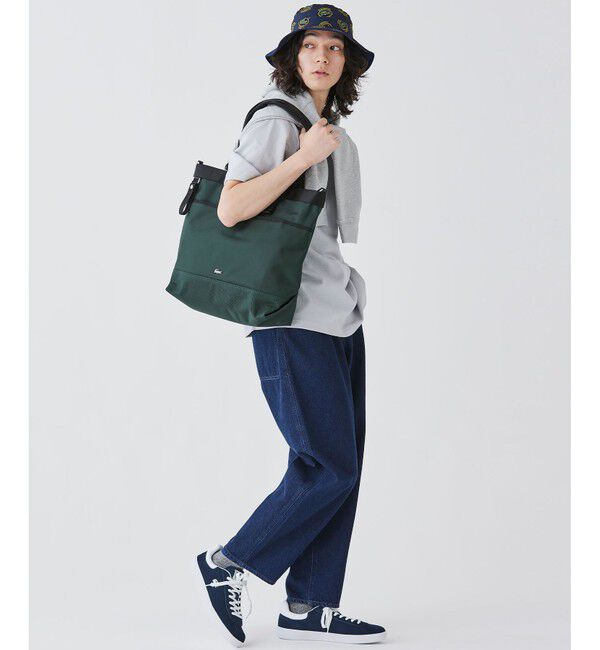 LACOSTE「コメ PCポケットラージトートバッグ」|トートバッグ|