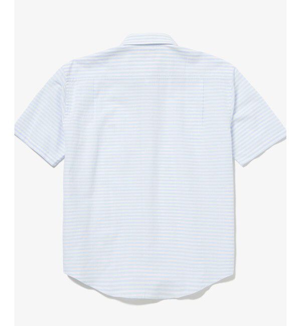 LACOSTE「コットンリネンボーダーシャツ」|シャツ・ブラウス|