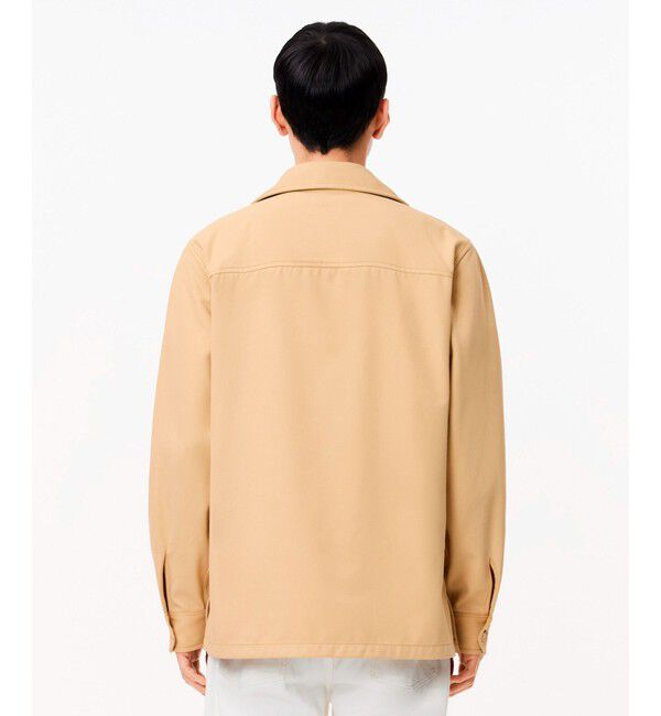 LACOSTE「レーヨンブレンドヘビーウェイトミリタリーシャツ」|シャツ・ブラウス|