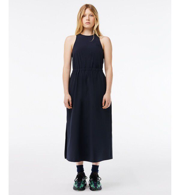 LACOSTE「バックオープンロングワンピース」|ワンピース|