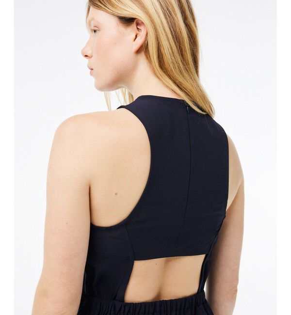 LACOSTE「バックオープンロングワンピース」|ワンピース|