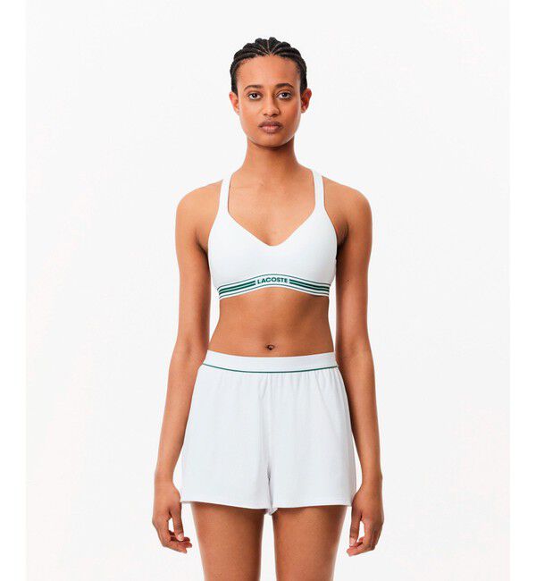 LACOSTE「【EC限定】 ストライプバンドミッドパッドブラレット」|インナー|