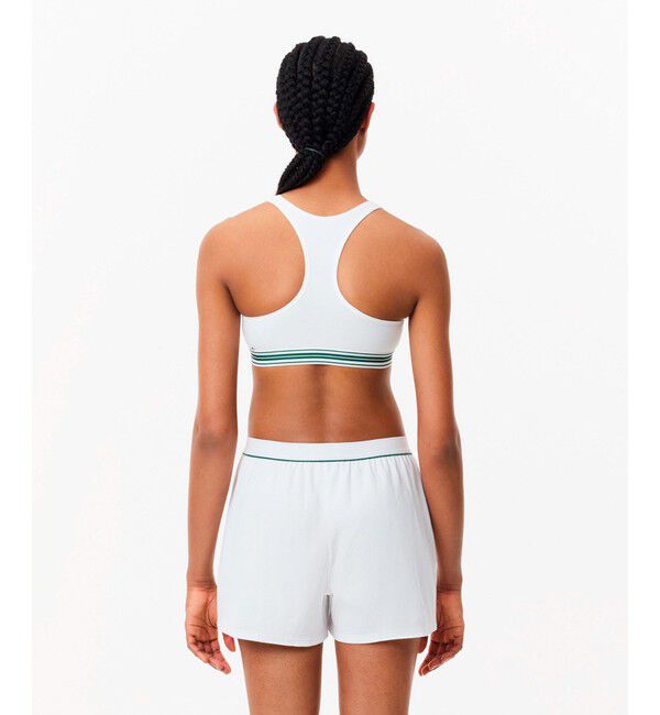 LACOSTE「【EC限定】 ストライプバンドミッドパッドブラレット」|インナー|