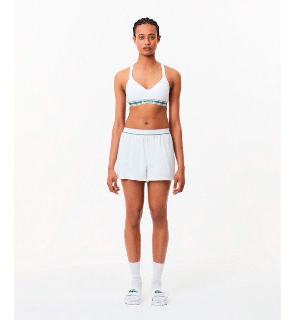 LACOSTE「【EC限定】 ストライプバンドミッドパッドブラレット」|インナー|