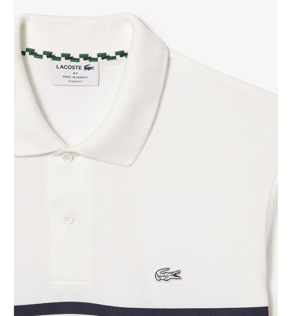 LACOSTE「テニスプレイヤーグラフィックフランスメイドポロシャツ」|ポロシャツ|