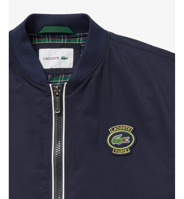 LACOSTE「ライトウェイトボマージャケット」|ブルゾン・スタジャン|