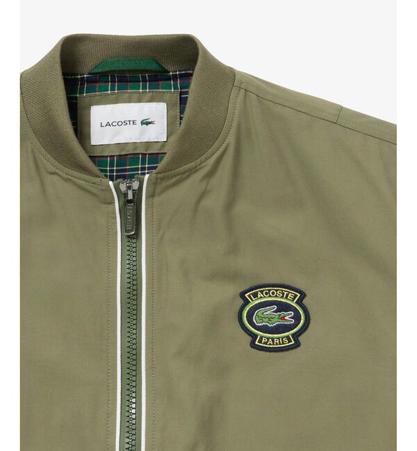 LACOSTE「ライトウェイトボマージャケット」|ブルゾン・スタジャン|