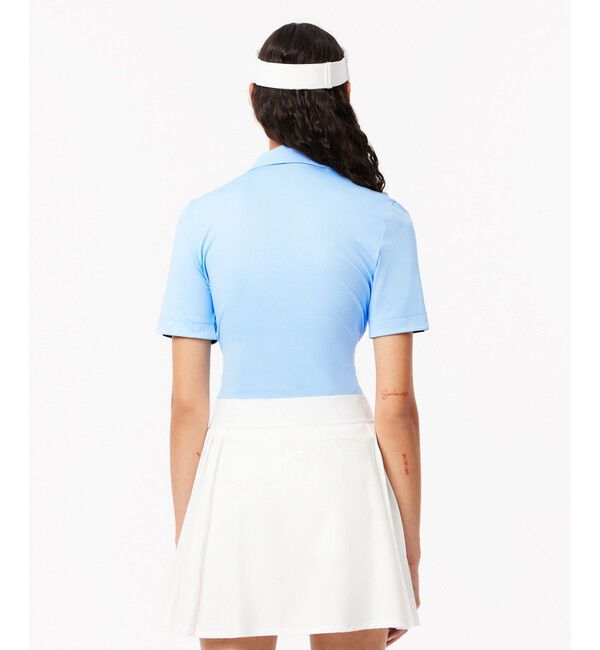 LACOSTE「ウルトラドライ仕様ストレッチゴルフポロシャツ (半袖)」|ポロシャツ|