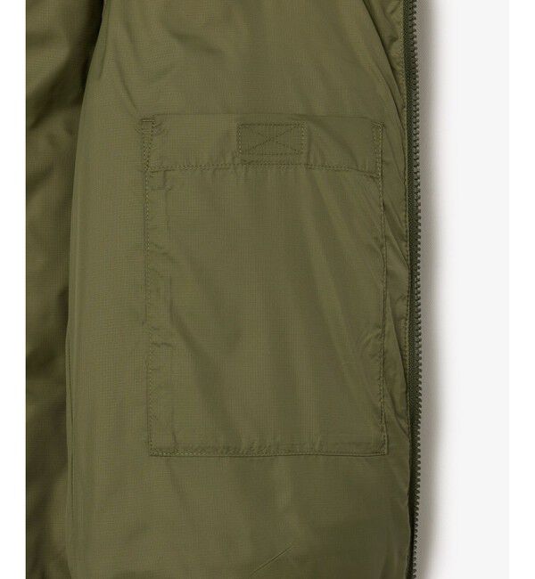 LACOSTE「撥水 バックステッチダウンベスト / スタンドジップダウン」|ダウンベスト・ベスト|