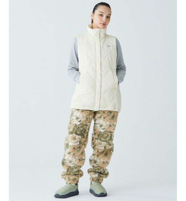 LACOSTE「ウィメンズ SERVE SLIPPER 224 2 CFA / 中綿キルティング スリッポン」|ロングブーツ|