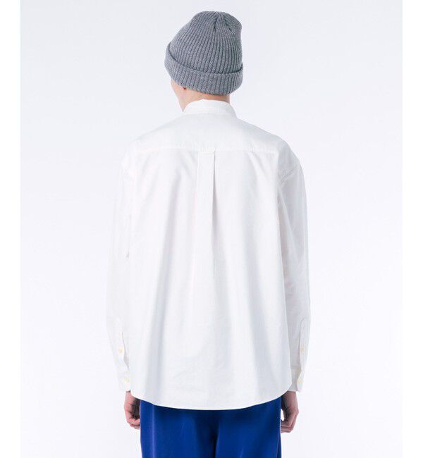 LACOSTE「ヘビーウェイト オーバーサイズ ウォッシュドオックスフォードBD長袖シャツ」|シャツ・ブラウス|