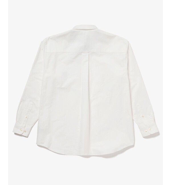 LACOSTE「ヘビーウェイト オーバーサイズ ウォッシュドオックスフォードBD長袖シャツ」|シャツ・ブラウス|