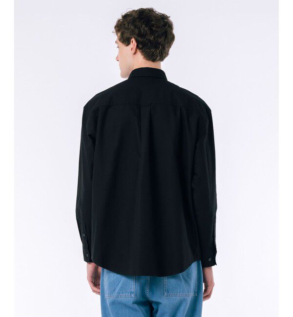 LACOSTE「ヘビーウェイト オーバーサイズ ウォッシュドオックスフォードBD長袖シャツ」|シャツ・ブラウス|