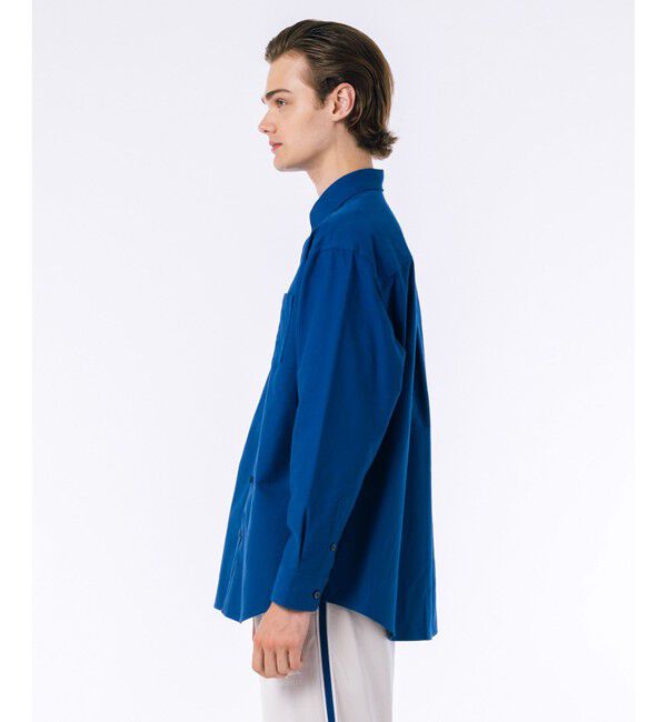 LACOSTE「ヘビーウェイト オーバーサイズ ウォッシュドオックスフォードBD長袖シャツ」|シャツ・ブラウス|