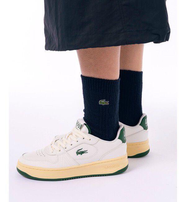 LACOSTE「エッセンシャルケーブルニットウィメンズソックス 22-24cm」|ソックス|