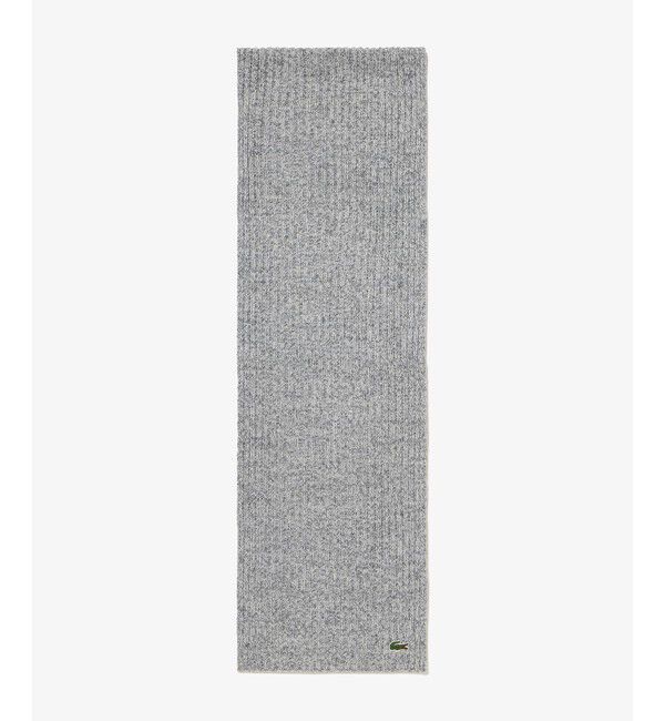 LACOSTE「メランジェニットマフラー」|マフラー|