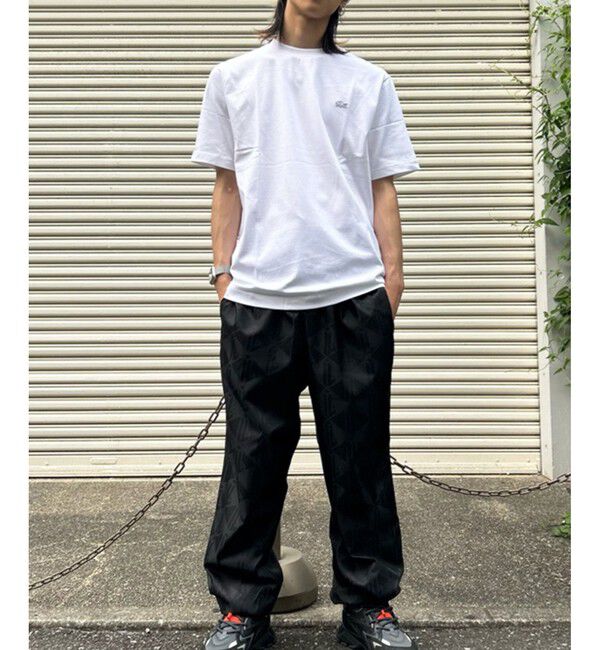 LACOSTE「モノグラム柄ジャカード ナイロントラックパンツ / ナイロンパンツ」|その他|