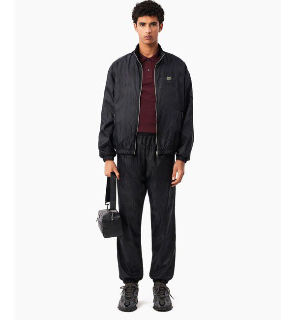 LACOSTE「モノグラム柄ジャカード ナイロントラックパンツ / ナイロンパンツ」|その他|