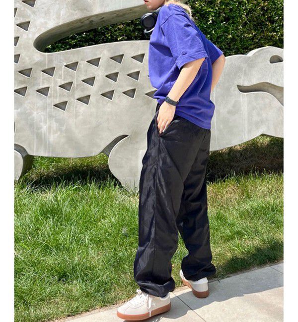 LACOSTE「モノグラム柄ジャカード ナイロントラックパンツ / ナイロンパンツ」|その他|