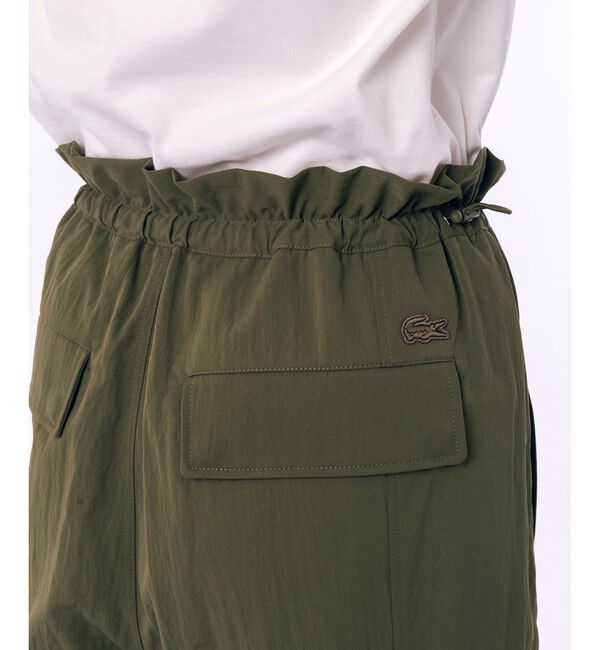 LACOSTE「ナイロンツイルカーゴパンツ」|カーゴ|