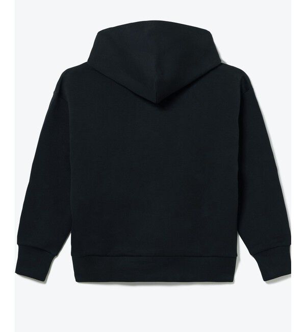 LACOSTE「ブランドネームロゴステッチ クロップド丈 ダブルフェイススウェットフーディー / スウェットパーカー」|パーカー|