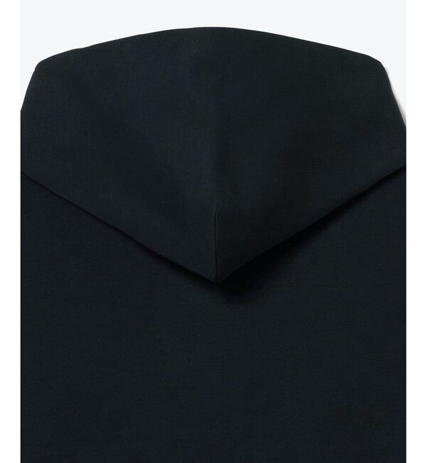 LACOSTE「ブランドネームロゴステッチ クロップド丈 ダブルフェイススウェットフーディー / スウェットパーカー」|パーカー|