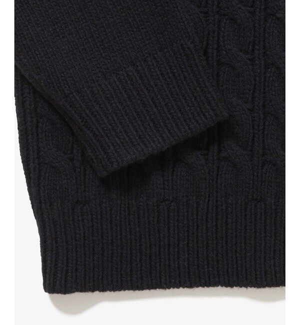 LACOSTE「クレイジーニッティングハイネックジップカーディガン / ダブルジップ ドライバーズニット」|カーディガン|