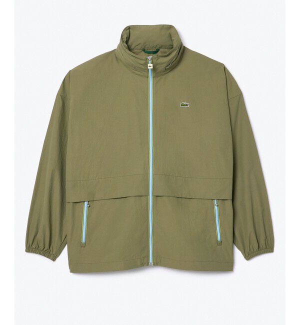 LACOSTE「撥水 防風 ボリュームスリーブ ナイロンジャケット / スタンドジップブルゾン」|その他|