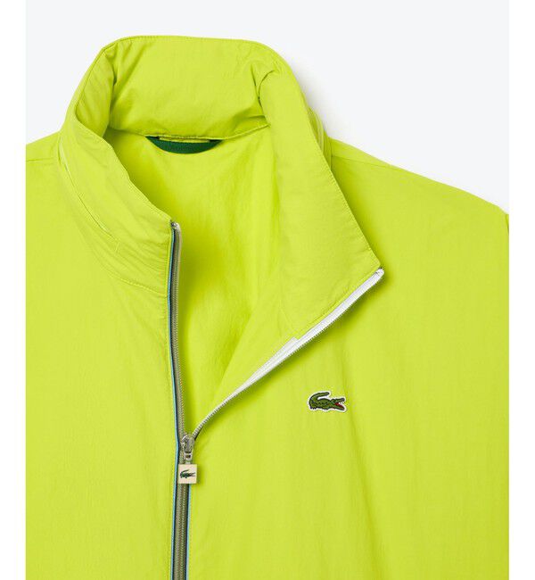 LACOSTE「撥水 防風 ボリュームスリーブ ナイロンジャケット / スタンドジップブルゾン」|その他|
