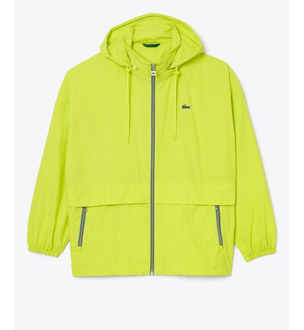 LACOSTE「撥水 防風 ボリュームスリーブ ナイロンジャケット / スタンドジップブルゾン」|その他|