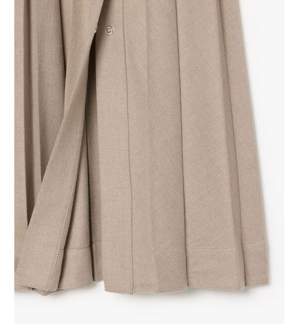 LACOSTE「ロングプリーツフランネルスカート」|スカート|