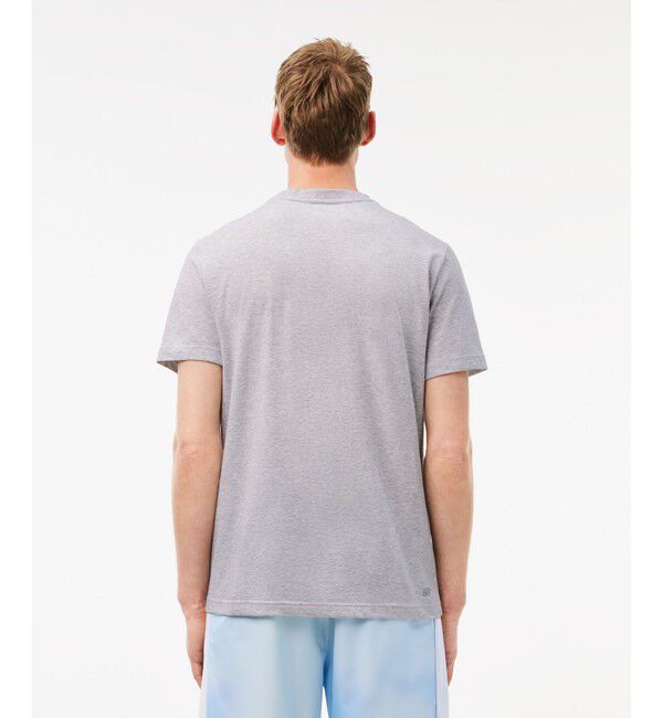 LACOSTE「吸水速乾『ダニール・メドベージェフ』ネームグラフィックTシャツ」|Tシャツ・カットソー|