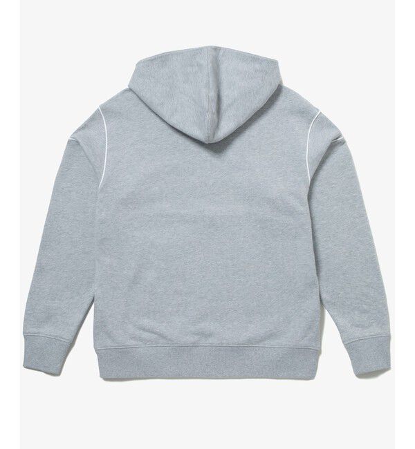 LACOSTE「アウトラインネームステッチスウェットフーディー / 裏パイルスウェットパーカー」|パーカー|