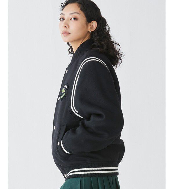 LACOSTE「ウールバーシティジャケット / ウールスタジャン 中綿ブルゾン」|ブルゾン・スタジャン|