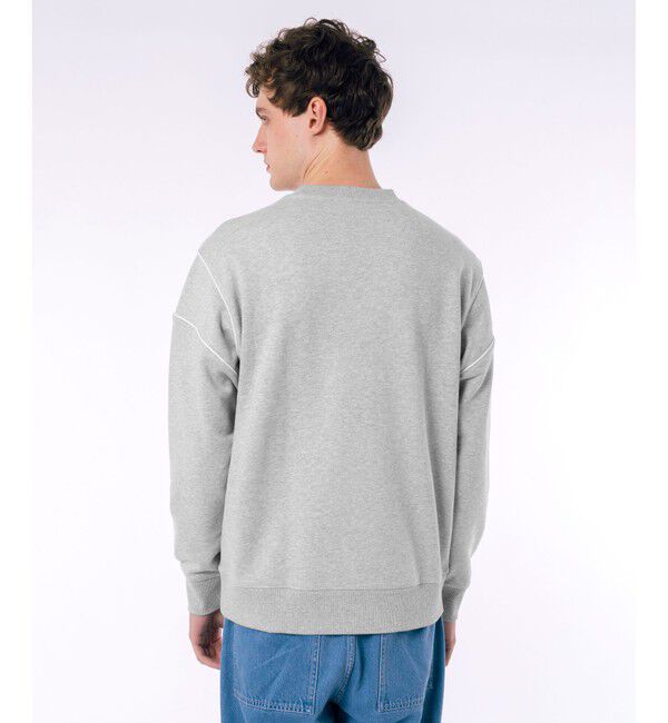 LACOSTE「アウトラインネームステッチクルーネックスウェット トレーナー」|スウェット・ジャージ|