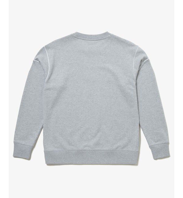 LACOSTE「アウトラインネームステッチクルーネックスウェット トレーナー」|スウェット・ジャージ|