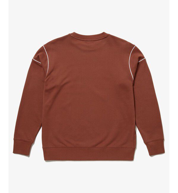 LACOSTE「アウトラインネームステッチクルーネックスウェット トレーナー」|スウェット・ジャージ|