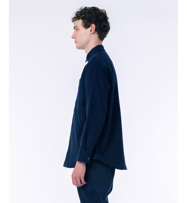 LACOSTE「無地 フラワーカモフラ柄 リバーシブルレギュラーカラーシャツ」|シャツ・ブラウス|