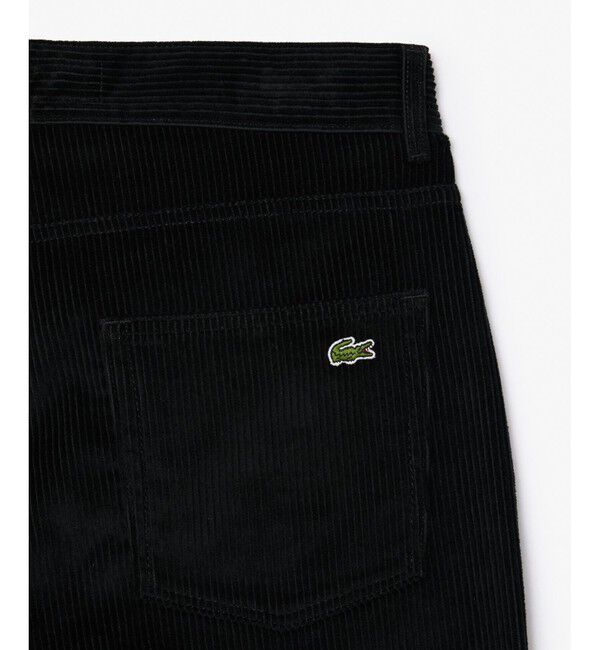 LACOSTE「ルーズフィットストレート 5ポケットコーデュロイパンツ」|チノ|