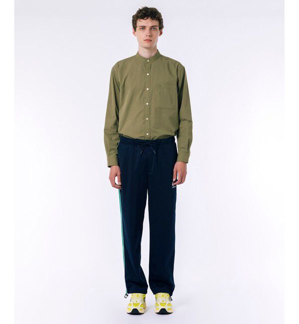 LACOSTE「サイドラインスウェットトラックパンツ」|チノ|