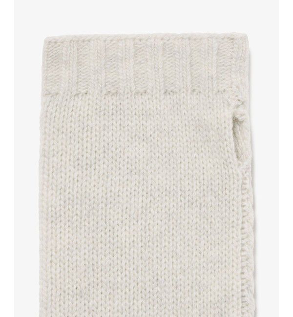 LACOSTE「コンビ・ニッティングアームカバー」|手袋|