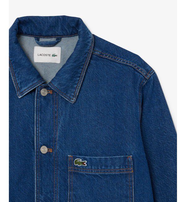 LACOSTE「ヘビーオンスデニムジャケット」|シャツ・ブラウス|