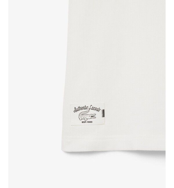 LACOSTE「スクエアニットポロシャツ」|ポロシャツ|