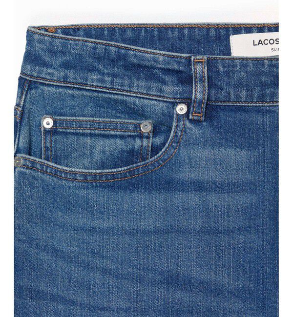 LACOSTE「スリムフィットデニムパンツ」|デニム|