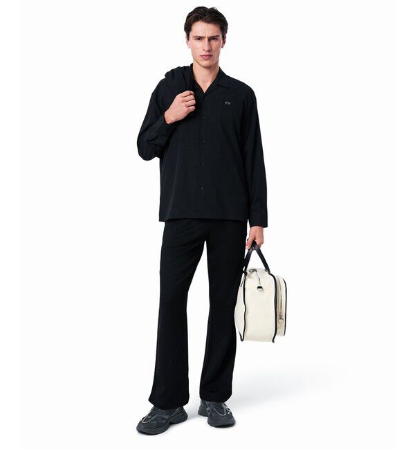 LACOSTE「メンズ L003 NEO SHOT 125 1 SMA ビッグメッシュ ハイテクスニーカー」|スニーカー|