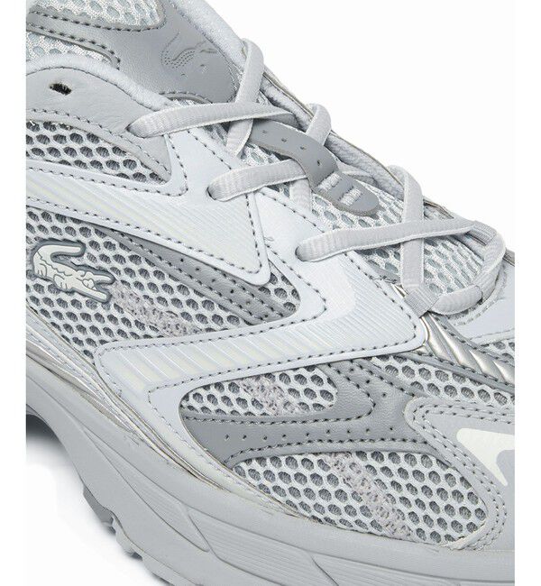 LACOSTE「メンズ L003 NEO SHOT 125 1 SMA ビッグメッシュ ハイテクスニーカー」|スニーカー|